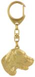 Art-Dog Angol szetter aranyozott kutya kulcstartó, exkluzív kulcstartó (5906111203697)