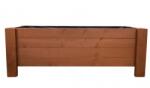 AtmoWood Fa virágláda 120 cm - teakfa (DONICA LAVERNA TEAK 120 CM)