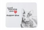 Art-Dog Orosz macska kék egérpad macskával, az Ön fényképével (5055882489684)