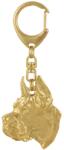 Art-Dog Német dog aranyozott kutya kulcstartó, exkluzív kulcstartó (5906111203253)