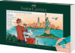 Faber-Castell Művészfilctoll Készlet 12 Darab/Készlet Pitt Artist Pen City New York (FC267135)