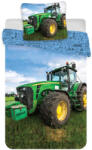 Brandmac Traktor Green Field ágyneműhuzat 140×200cm, 70×90 cm (BRM021976)