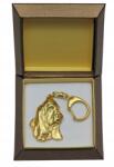 Art-Dog Basset Hound aranyozott kutya kulcstartó díszdobozban, kulcstartó (5906111206049)