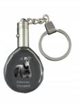 Art-Dog Doberman kristály kulcstartó kutya fotóval, kulcstartó, medál (5055882430167)
