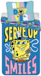 Brandmac SpongyaBob Serve Up ágyneműhuzat 140×200cm, 70×90 cm (BRM021884)