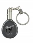 Art-Dog Giara ló kristály kulcstartó ló fotóval, kulcstartó, medál (5055882432376)