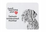 Art-Dog Német vizsla durva szőrű egérpad kutyával, az Ön fényképével (5055882491212)