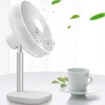 Asztali Ventilátor, 4 üzemmód, USB, fehér (6917988675462)