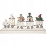 Star Trading Karácsonyi jelenet fából készült Led ruha Forest Friends (271-93)