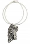 Art-Dog Ló fríz nyaklánc lóval, medál ezüst kígyó láncon (5906111282814)
