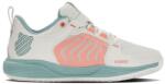 K Swiss Pantofi dame K-Swiss Ultrashot Team - blanc de blanc/nile blue/desert flower (97395-143)