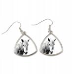 Art-Dog Giara ló háromszög alakú, lógós fülbevaló fényképpel, személyre szabható (5055882477377)