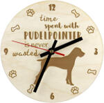  Uszkár gravírozott kutyaóra, átmérő 20 cm, kutya neve (5906111239221)