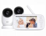  Dreo DR-BBM001 bébiőr, 5" képernyő, HD 720p, éjszakai látás, 30 órás üzemidő, 300m hatótávolság (6911651513259)