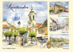 Czworka Képeslap B6, Szentendre (keplapB6-SZE06)
