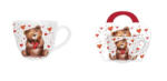 Duo Gift Porcelánbögre 460ml, díszcsomagolásban, Teddy Bear with a Heart (61963)
