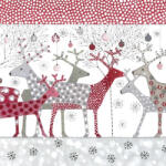 PPD Scandic Christmas papírszalvéta 33x33cm, 20db-os - perfectodekor