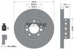 TEXTAR Disc frana TEXTAR 92070900 (92070900) - fixbox