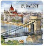 Czworka Hűtőmágnes, Budapest (magn-BU04)