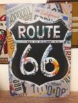  fém kép Route 66 - justitiadisztargy - 1 900 Ft