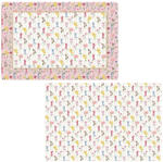 Easy Life Nuova R2S Műanyag tányéralátét kétoldalas 45x30cm, Atmosphere, Meadow Flowers