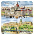 Czworka Hűtőmágnes, Budapest (magn-BU09)