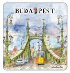 Czworka Hűtőmágnes, Budapest (magn-BU37)