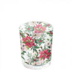Ambiente Christmas florals üveg mécsestartó 5, 5x6cm (37318875)