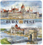 Czworka Hűtőmágnes, Budapest (magn-BU08)