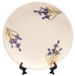 Vanilia Romantik festett nagyialj, levendula, kerámia, kézzel festett-dia. 20cm (V-K-28-10)