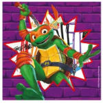  Tini Nindzsa Teknőcök Purple szalvéta 20 db-os 33x33 cm FSC