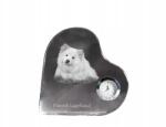 Art-Dog Finn lapphund kristály szív alakú óra az Ön fényképével (5055882451612)