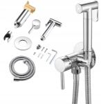 Maibang Fali Bidé Csaptelep Falsík Alatti Bidé Tömlő Zuhany Fülhallgató Króm (B2114)