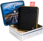 Peterson Férfi bőr pénztárca kontrasztos szegéllyel Peterson (PTN 302.03-5545 BL+)