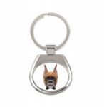 Art-Dog Boxer kulcstartó kutyával, kulcstartó grafikával, kitűző (5056739219843)