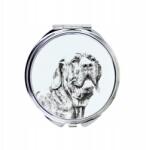 Fila Brasileiro kompakt zsebtükör kutyával, fényképpel (5055882481190)