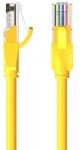 Vention Cablu rețea UTP CAT6 RJ45 Ethernet 1000Mbps 1m galben