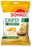 Sonko Cheddar Sajt Ízű Csicseriborsó Chips 60G