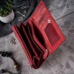 Paolo Peruzzi Ajándék szett neki női bőr pénztárca T-44-RD és tok T-51-RD (ZUP-39)