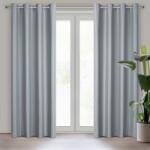 Takoy Draperie SELINA din țesătură opacă cu fir lucios 140 x 250 cm-HF-431956