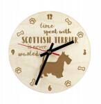Art-Dog Skót terrier gravírozott kutyaóra, átmérő 30 cm, kutya neve (5055882400498)