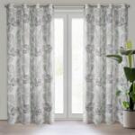 Takoy Draperie MILLIE în stil eco cu un motiv floral delicat pictat 140 x 250 cm