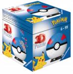 Ravensburger Puzzle-Ball 3D Pokémon Téma 2 54 darabos elem (112654)