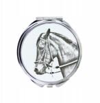  Paso Fino kompakt zsebtükör lóval, fényképpel (5055882483132)