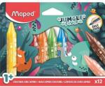 Maped vastag zsírkréta készlet 12 színű - Jungle Fever (IMA861400)