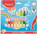 Maped vastag filctoll 12 db-os készlet - Color Peps (IMA846020)