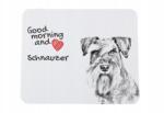 Art-Dog Schnauzer, Schnauzer egérpad kutyával, saját fotóval (5055882490895)