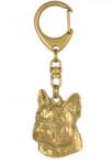 Art-Dog Francia bulldog aranyozott kutya kulcstartó, exkluzív kulcstartó (5906111203987)