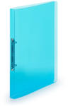 KARTON P+P Gyűrűskönyv A4, 2 gyűrűs 2cm gerinc áttetsző PP, Karton P+P Lines kék (2-167) - iroszer24