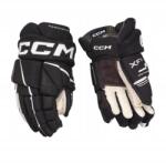 CCM Kesztyű CCM Tacks Xf 80 Jr, Junior, 10", fekete-fehér (191520817855)